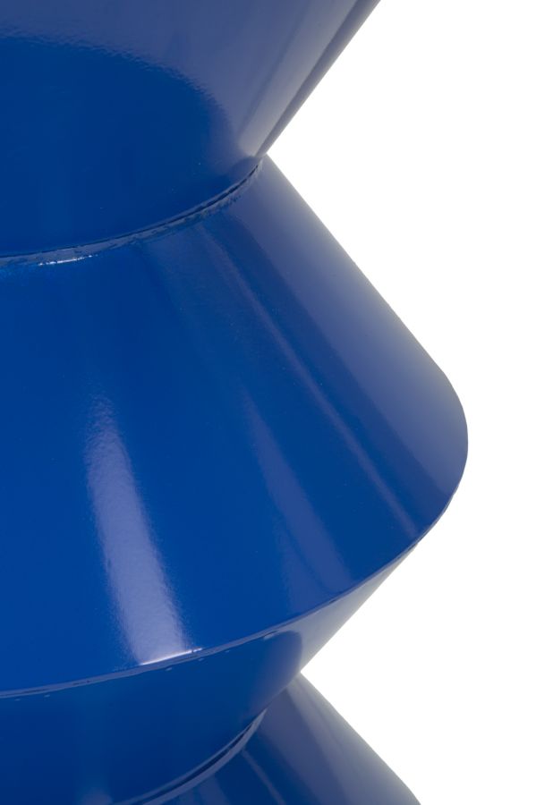 Zag lerakóasztal kék cm Ø 37,5x45