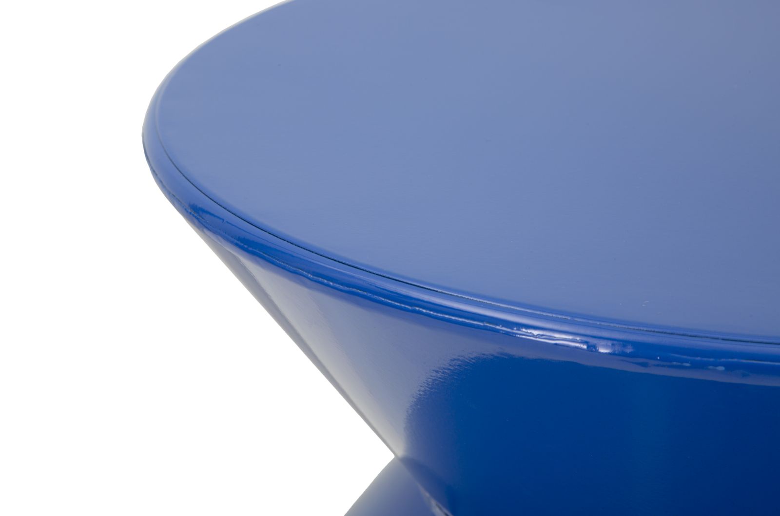 Zag lerakóasztal kék cm Ø 37,5x45