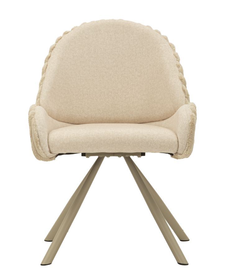 Stoccolma -A- szék krémszínű 2 db-os szett cm 58x53x85