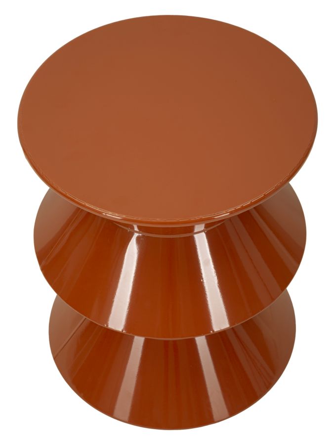 Zag lerakóasztal narancssárga cm Ø 37,5x45