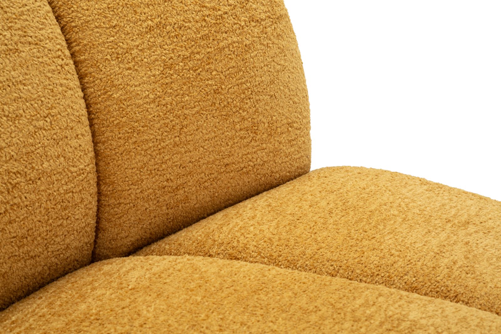 Ball 2 személyes kanapé mustársárga cm 145x80x69