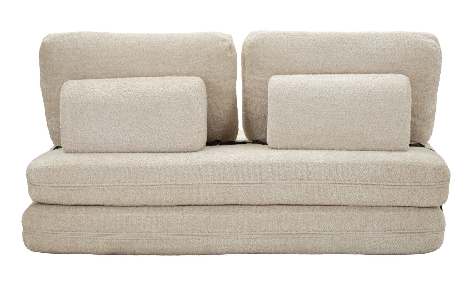 Faster kanapé/ágy fehér cm 150x100x80 (vákuumcsomagolt - ágy mérete cm 213x150x18)