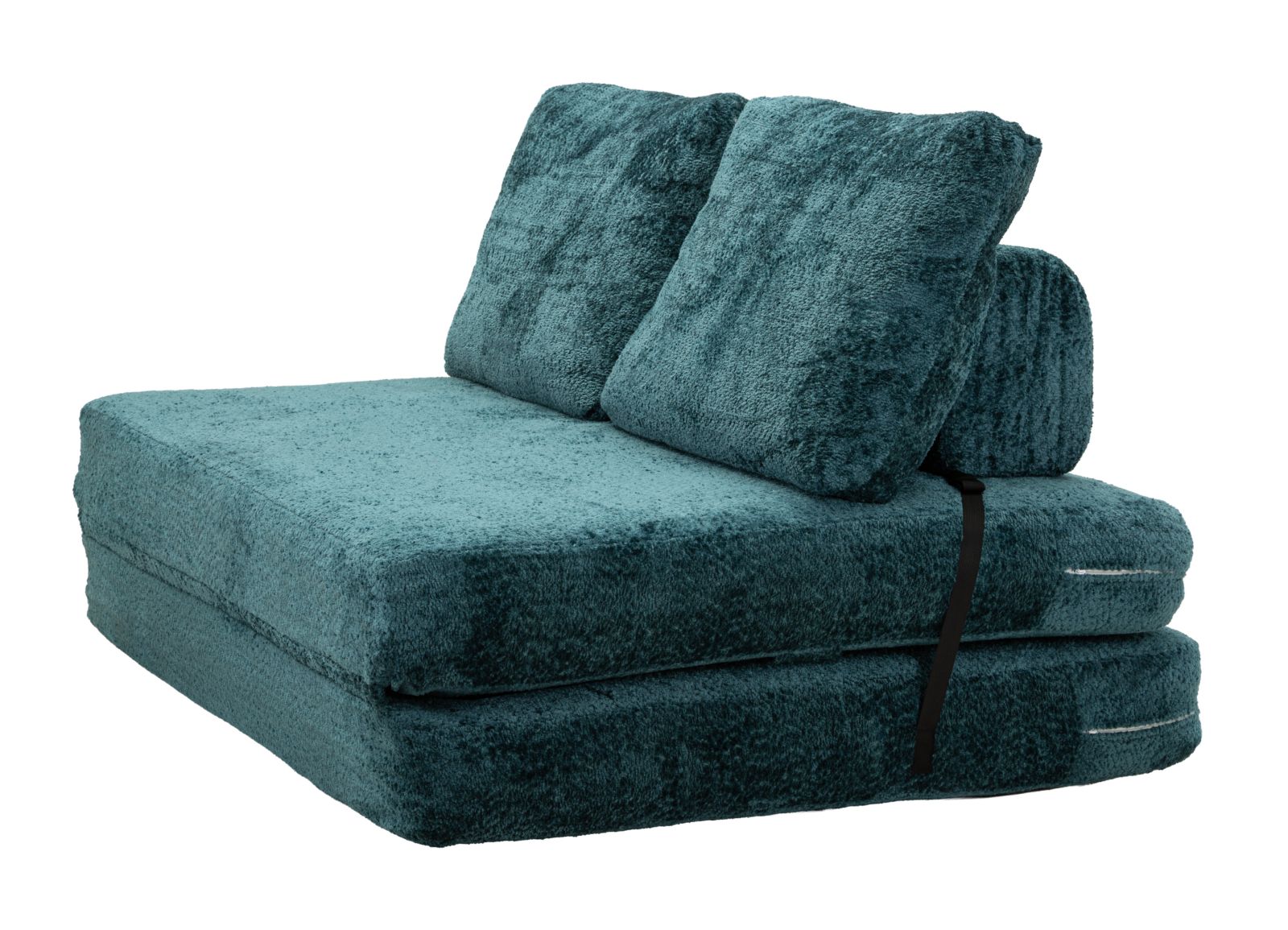 Faster kanapé/ágy teal cm 150x100x80 (vákuumcsomagolt - ágy mérete cm 213x150x18)