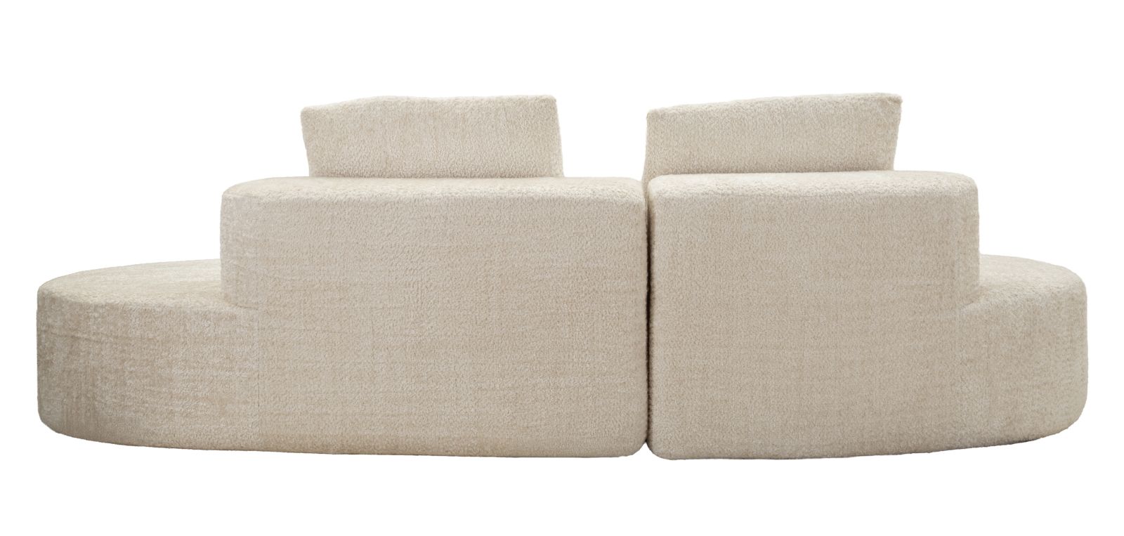 Island kanapé fehér cm 238x92x78 (vákuumcsomagolt)