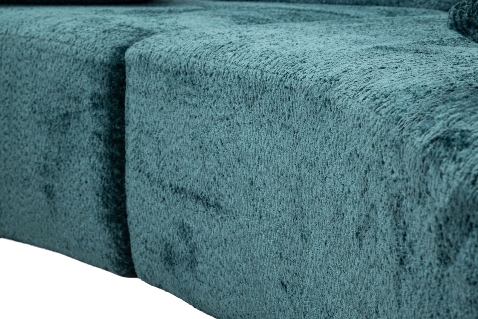 Island kanapé teal cm 238x92x78 (vákuumcsomagolt)