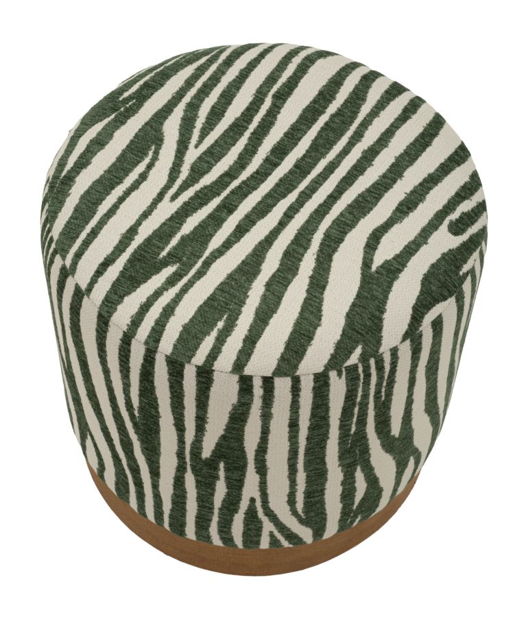 Savana puff zöld cm Ø 40x40