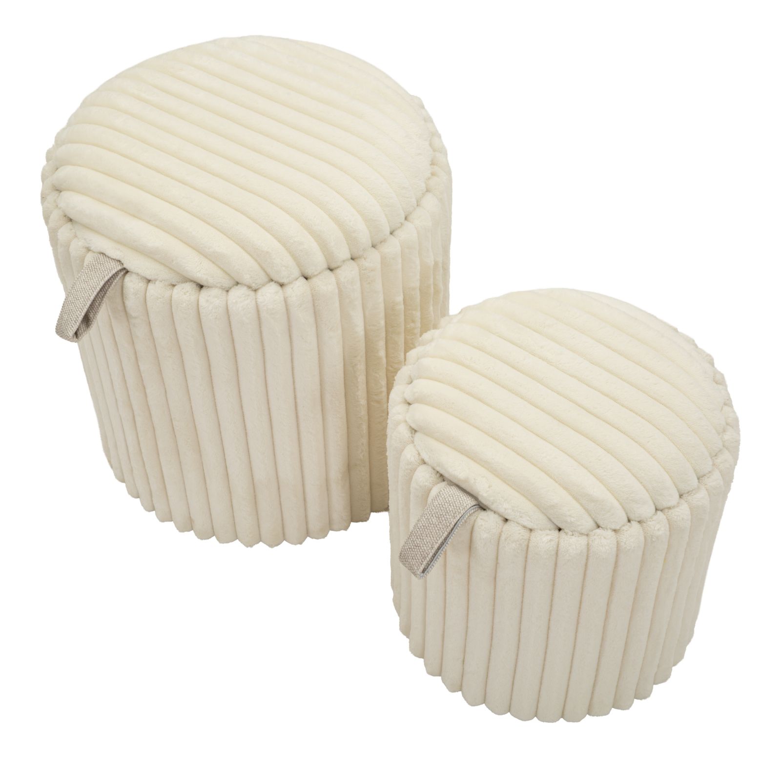 Goteborg puff 2 db-os szett cm Ø 40x42-31x32