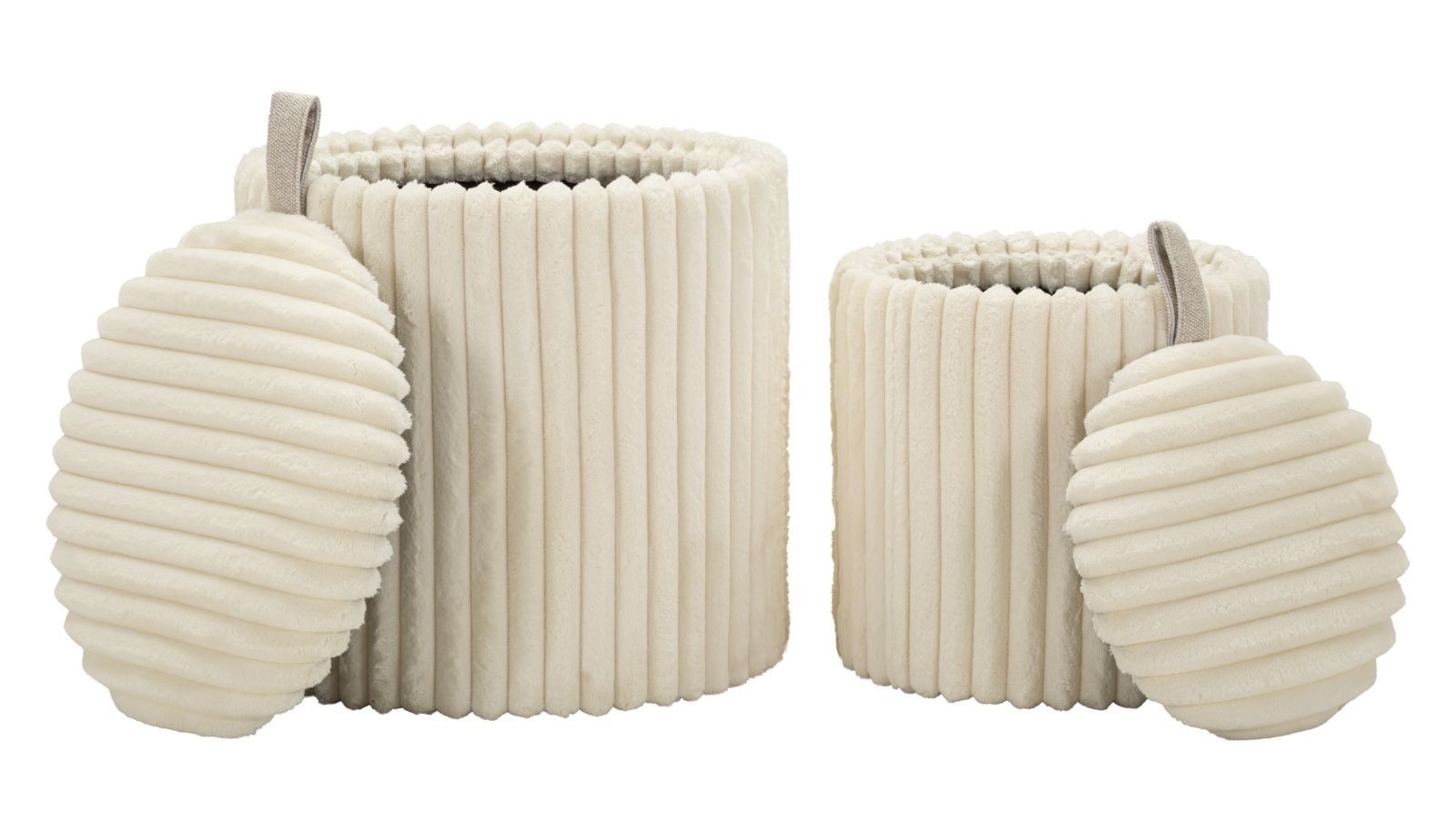 Goteborg puff 2 db-os szett cm Ø 40x42-31x32