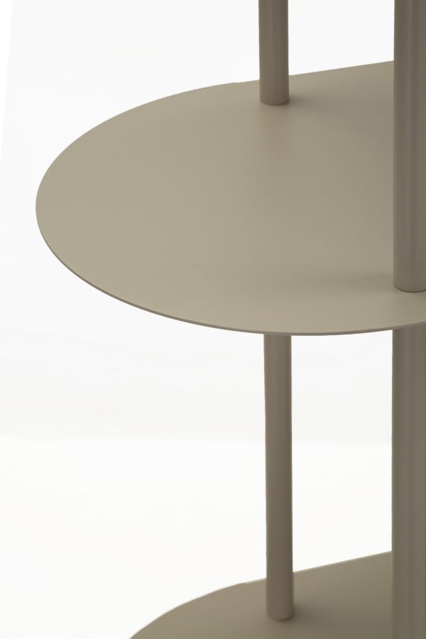 Saturn könyvespolc dove grey cm 118x31x139