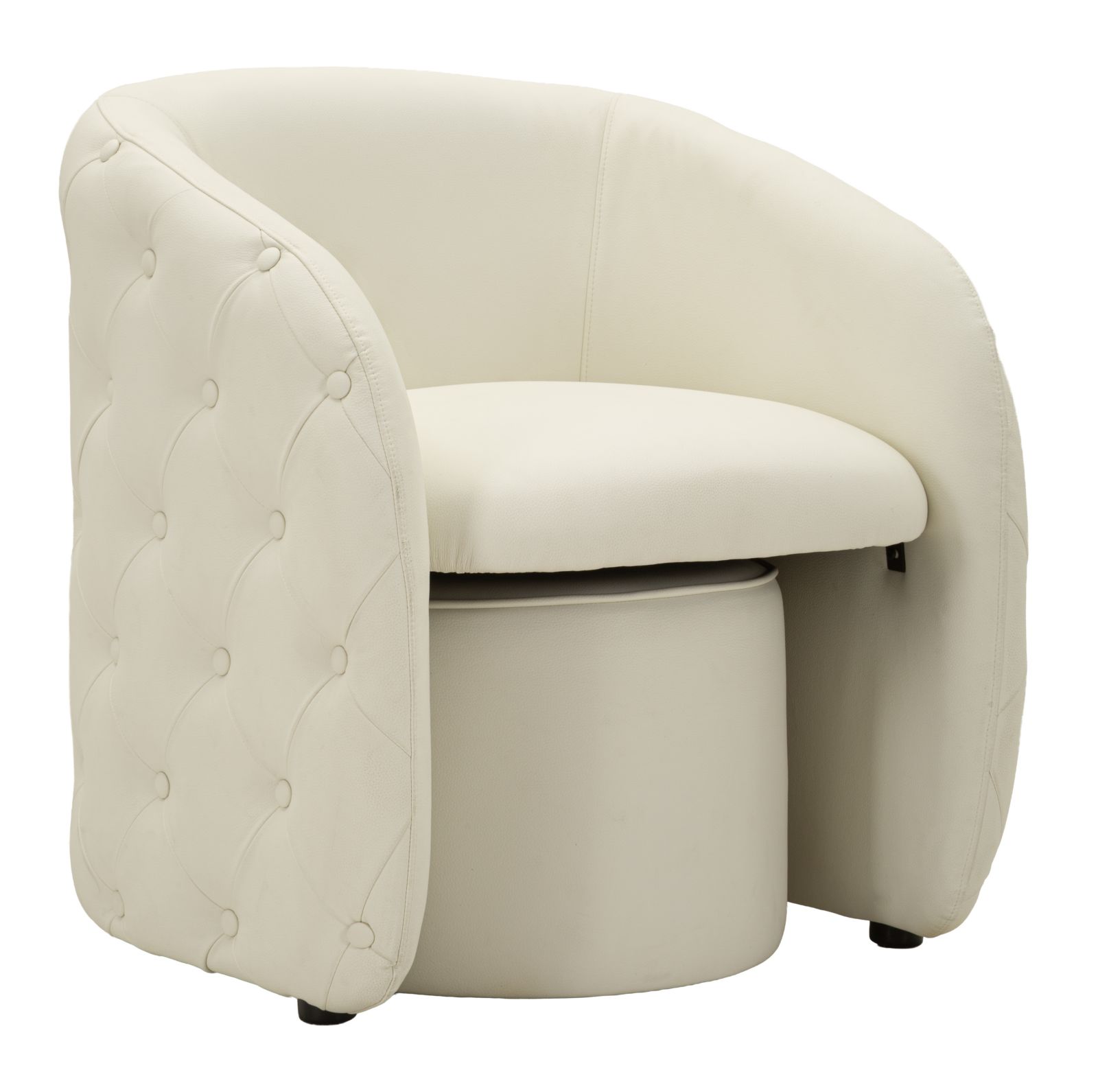 Zagabria fotel lábtartóval cm 76x75x80 - Ø 47x35