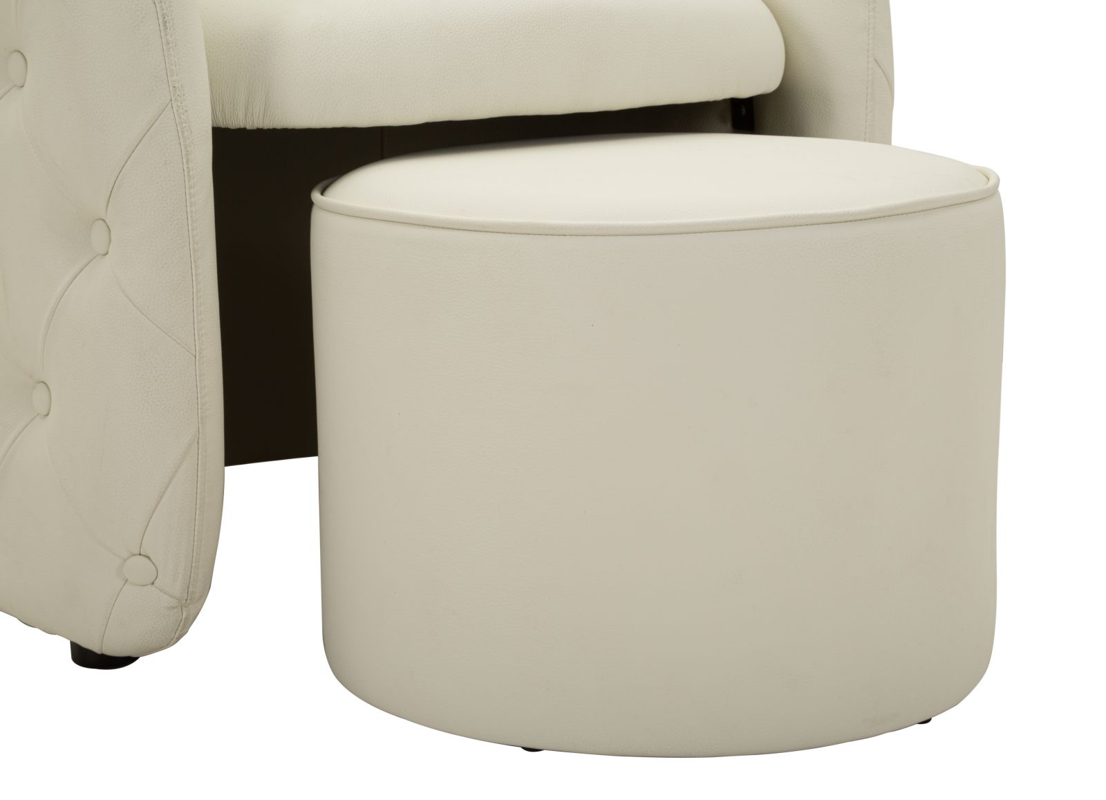 Zagabria fotel lábtartóval cm 76x75x80 - Ø 47x35