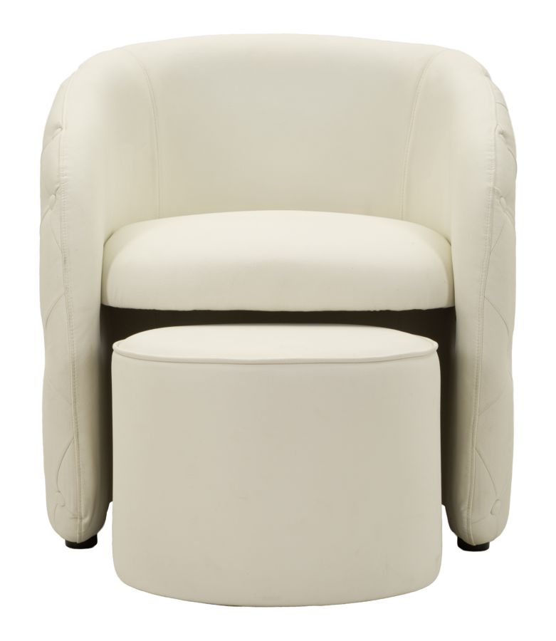 Zagabria fotel lábtartóval cm 76x75x80 - Ø 47x35