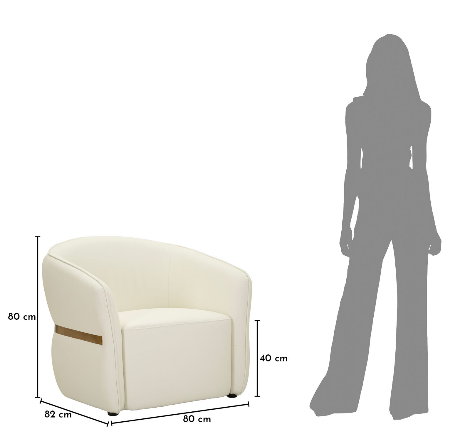 Minsk fotel cm 86x82x80