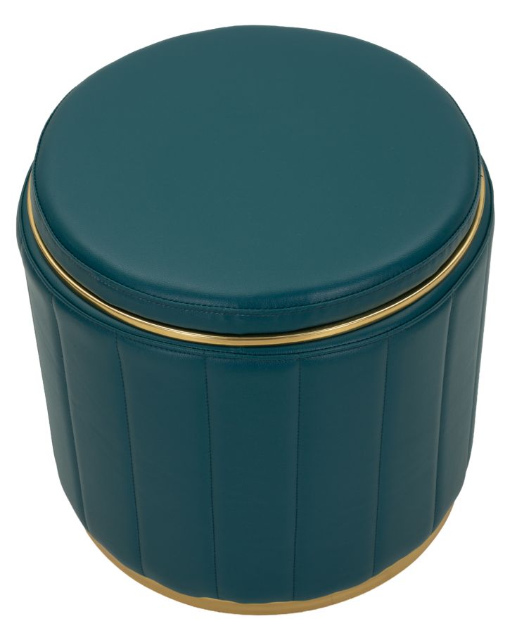 London tárolós puff taupe cm Ø 46,5x44